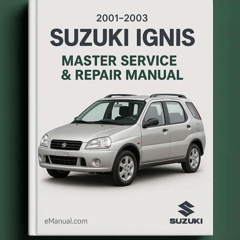 2001-2003 Suzuki Ignis Master Service Repair Manual