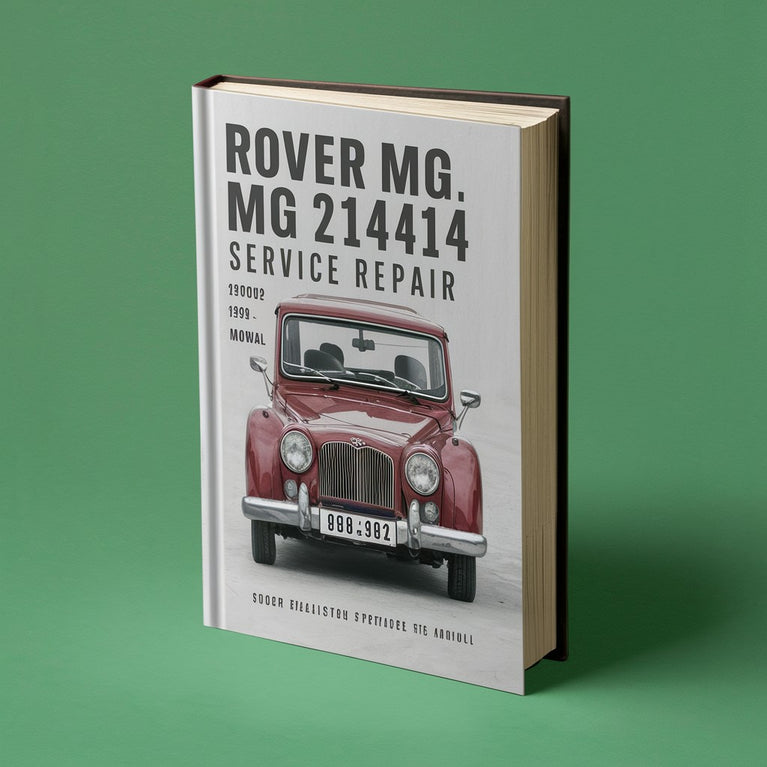 ROVER MG 214 414 Service Repair Manual 1989-1992