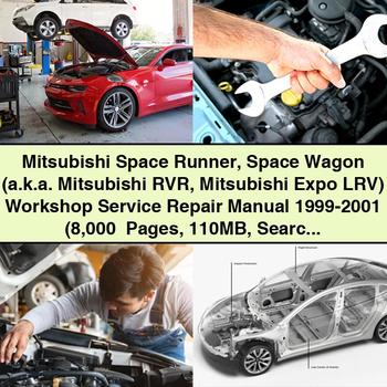 Mitsubishi Space Runner Space Wagon (a.k.a. Mitsubishi RVR Mitsubishi Expo LRV) Workshop Service Repair Manual 1999-2001 (8 000+ Pages 110MB Searchable  Indexed iPad-ready)