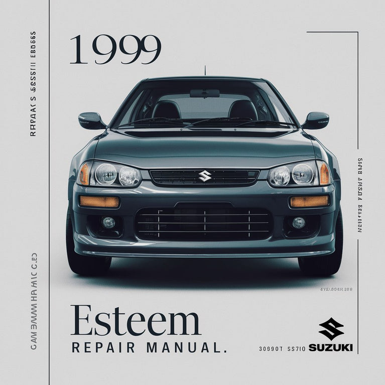 1999 Suzuki Esteem Repair Manual