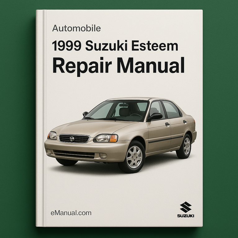 1999 Suzuki Esteem Repair Manual