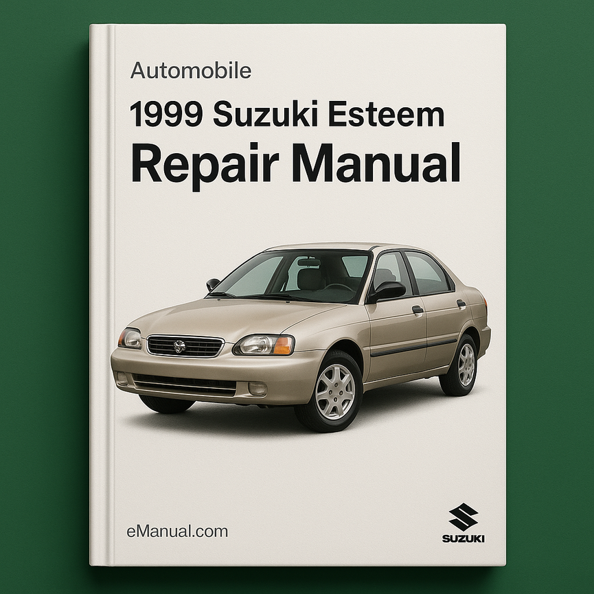 1999 Suzuki Esteem Repair Manual