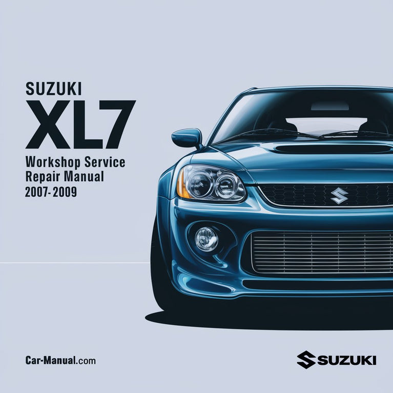 Suzuki XL7 (a.k.a. Suzuki Grand Vitara XL-7) (JC636 Series) Workshop Service Repair Manual 2007-2009 (EN-ES) (7 000+ Pages 229MB Searchable  Indexed iPad-ready)