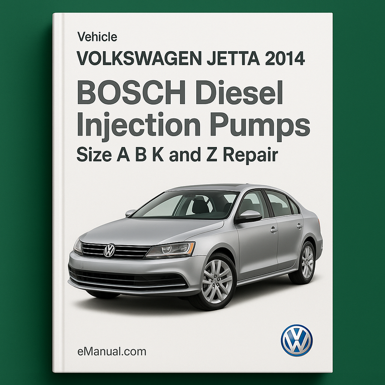 Bosch Diesel Injection Pumps Size A B K and Z Repair