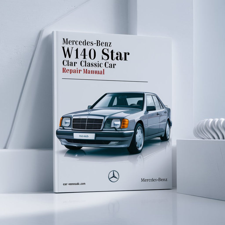 Mercedes-Benz W140 STAR Oldtimer-Wartungs- und Reparaturhandbuch (1992 1993 1994 1995 1996 1997 1998 1999) - Download (DVD ISO) PDF