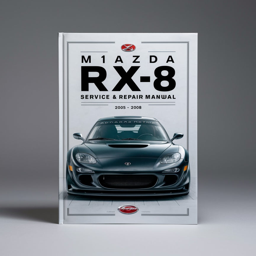 Mazda RX-8 Wartungs- und Reparaturhandbuch (2003 2004 2005 2006 2007 2008) -