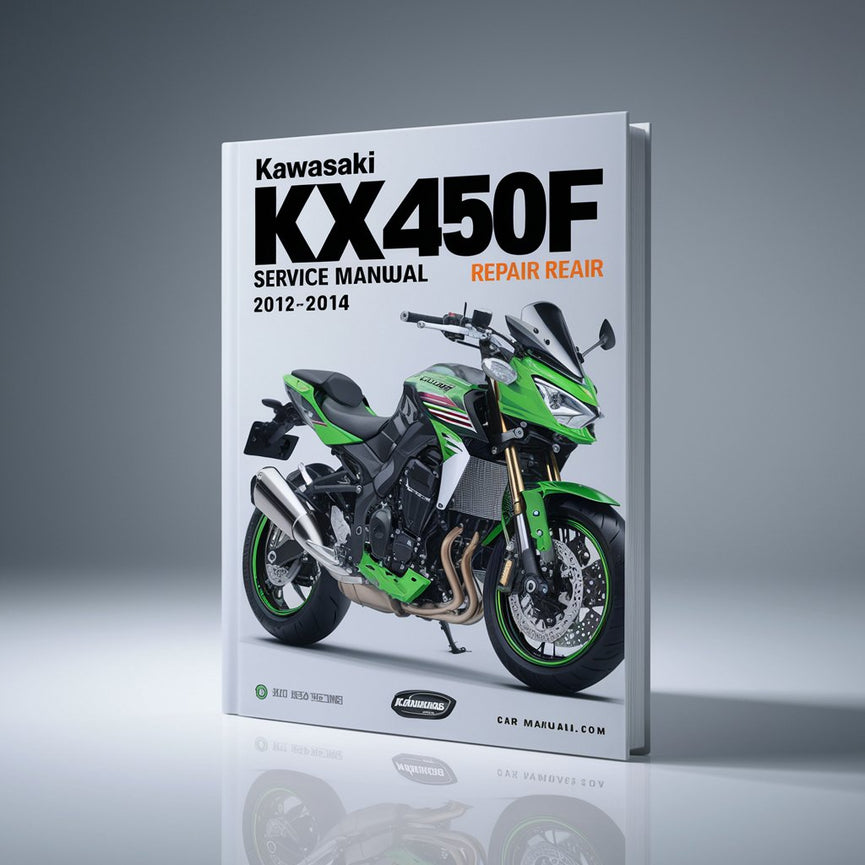 Kawasaki KX450F Service Manual Repair 2012-2014 KX 450F