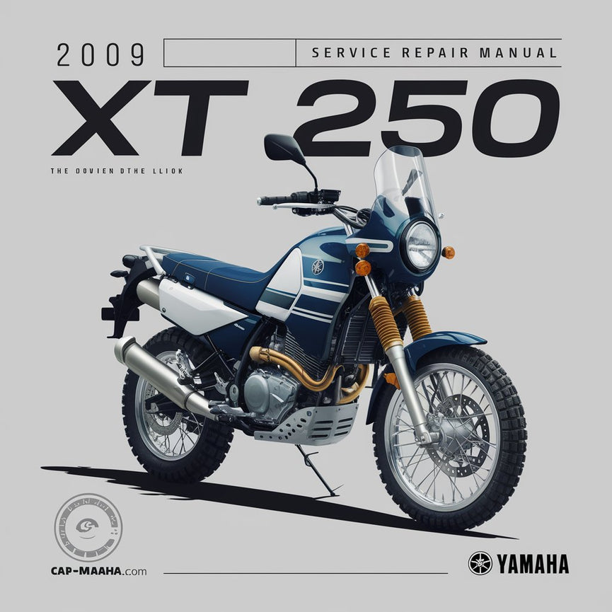 2009 Yamaha XT250 Service Repair Manual