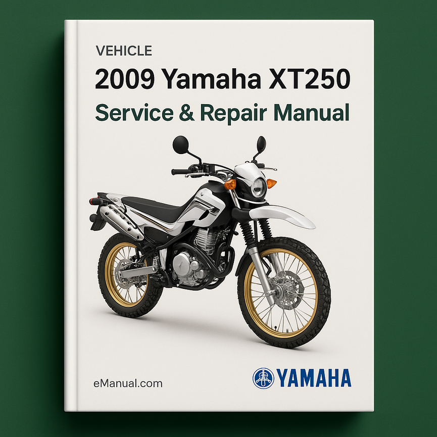 2009 Yamaha XT250 Service Repair Manual