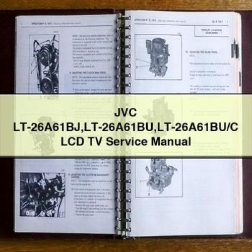 JVC LT-26A61BJ LT-26A61BU LT-26A61BU/C LCD TV Service Manual PDF Download