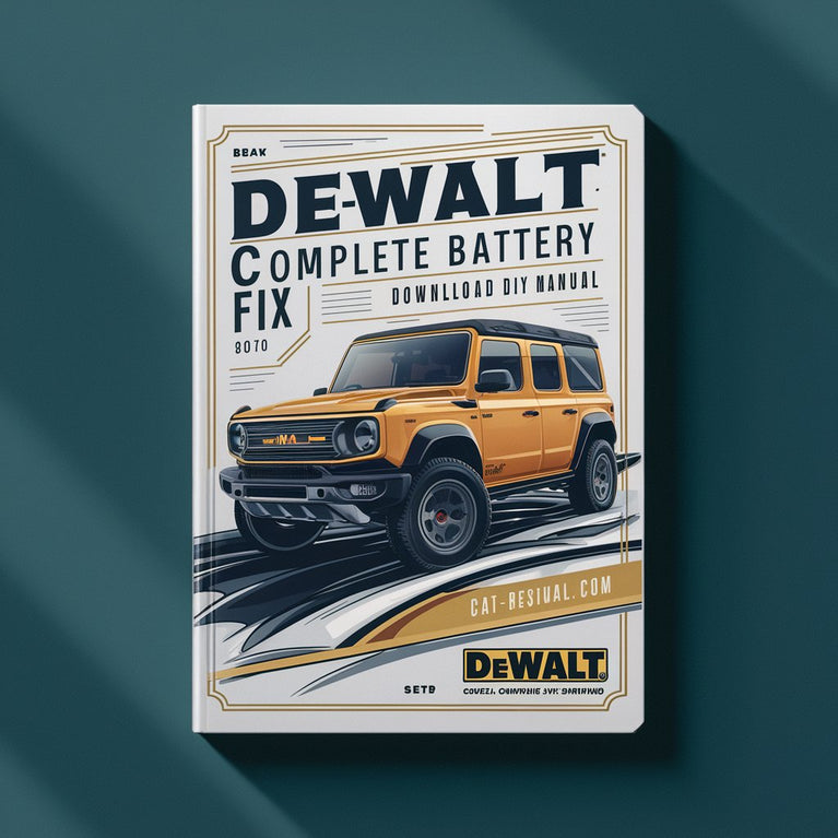 DeWalt Complete NiCd Battery Fix Guide Download DIY eBook