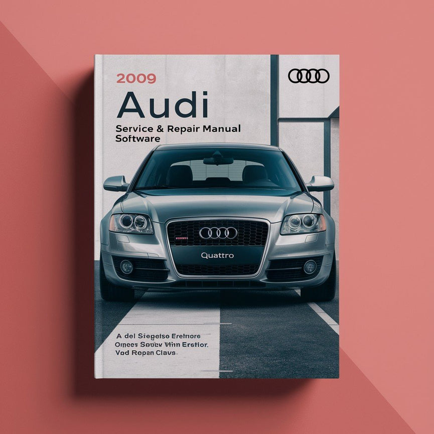 2009 Audi A6 Quattro Manual de servicio y reparación Software Descargar PDF