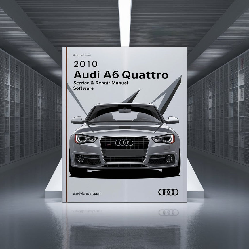 2010 Audi A6 Quattro Manual de servicio y reparación Software Descargar PDF