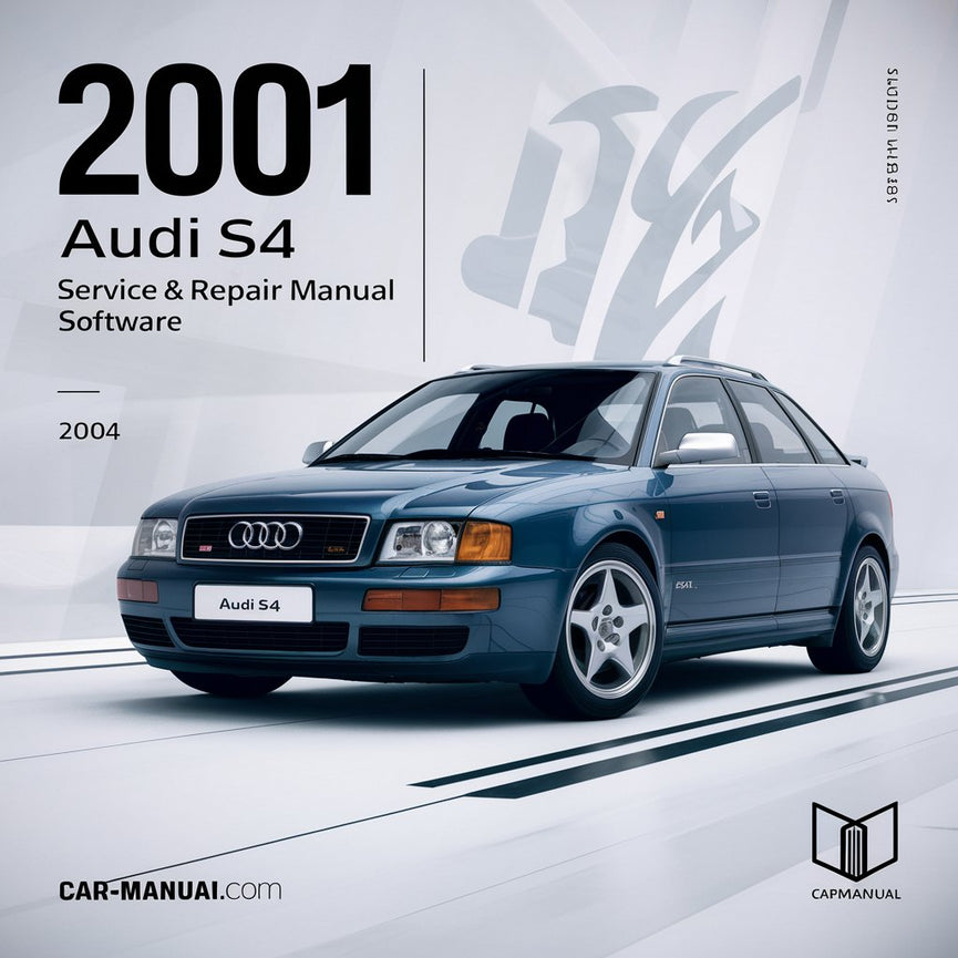 2001 Audi S4 Manual de servicio y reparación Software Descargar PDF