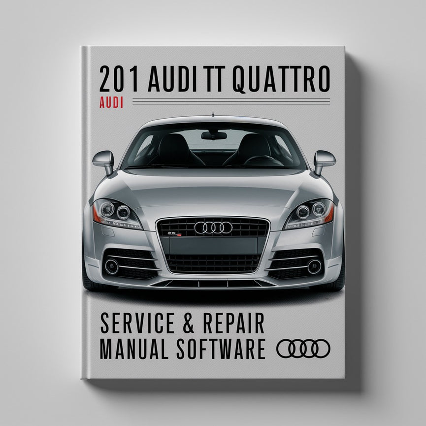 2011 Audi TT Quattro Service & Repair Manual Software