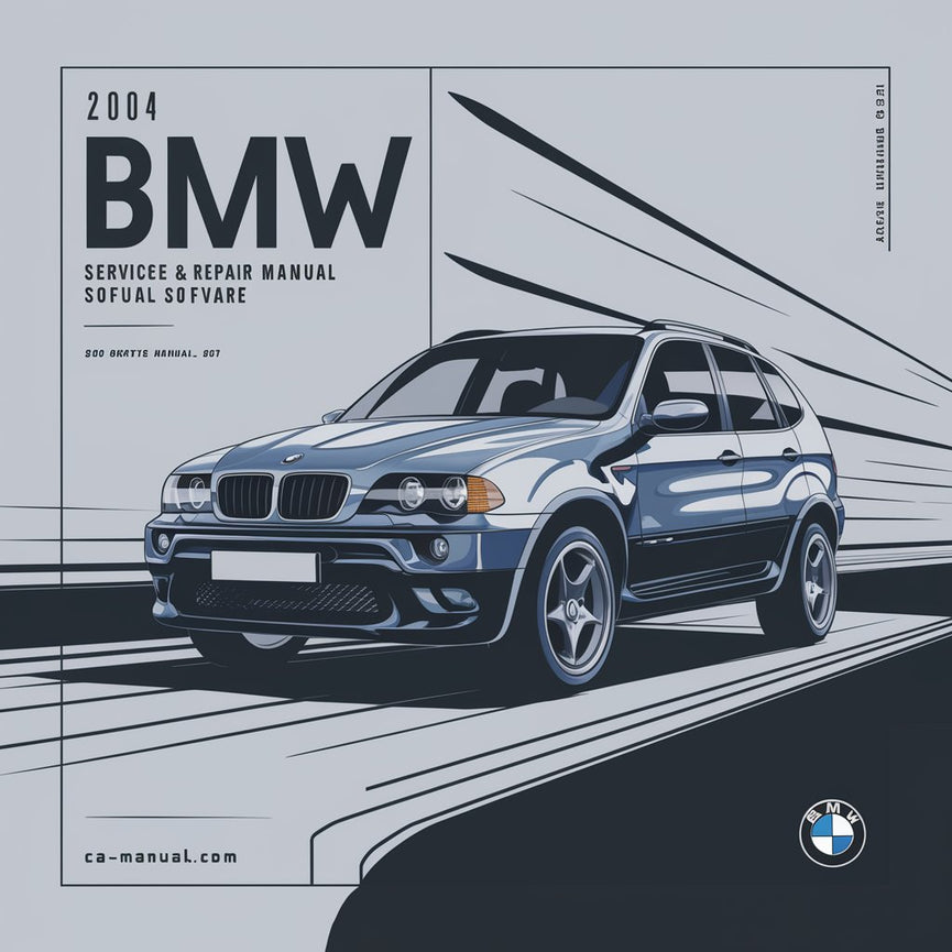 2004 BMW X3 Manual de servicio y reparación Software Descargar PDF