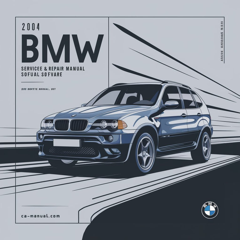 2004 BMW X3 Service & Repair Manual Software