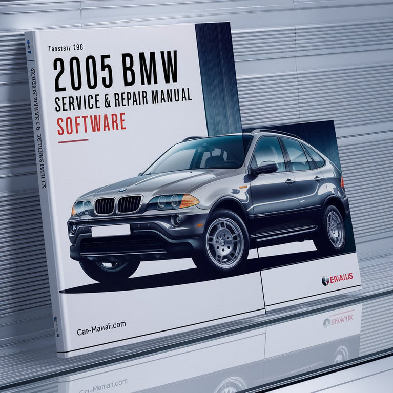 2005 BMW X3 Service & Repair Manual Software