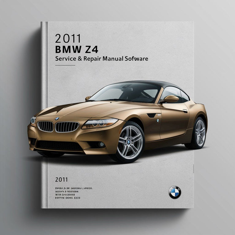 2011 BMW Z4 Service & Repair Manual Software