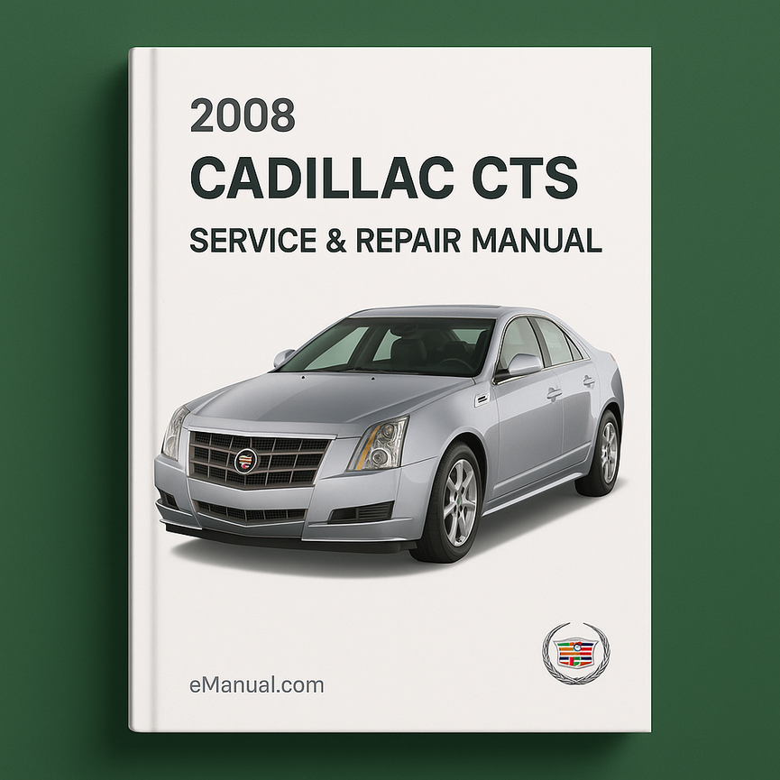 2008 Cadillac CTS Service & Repair Manual Software