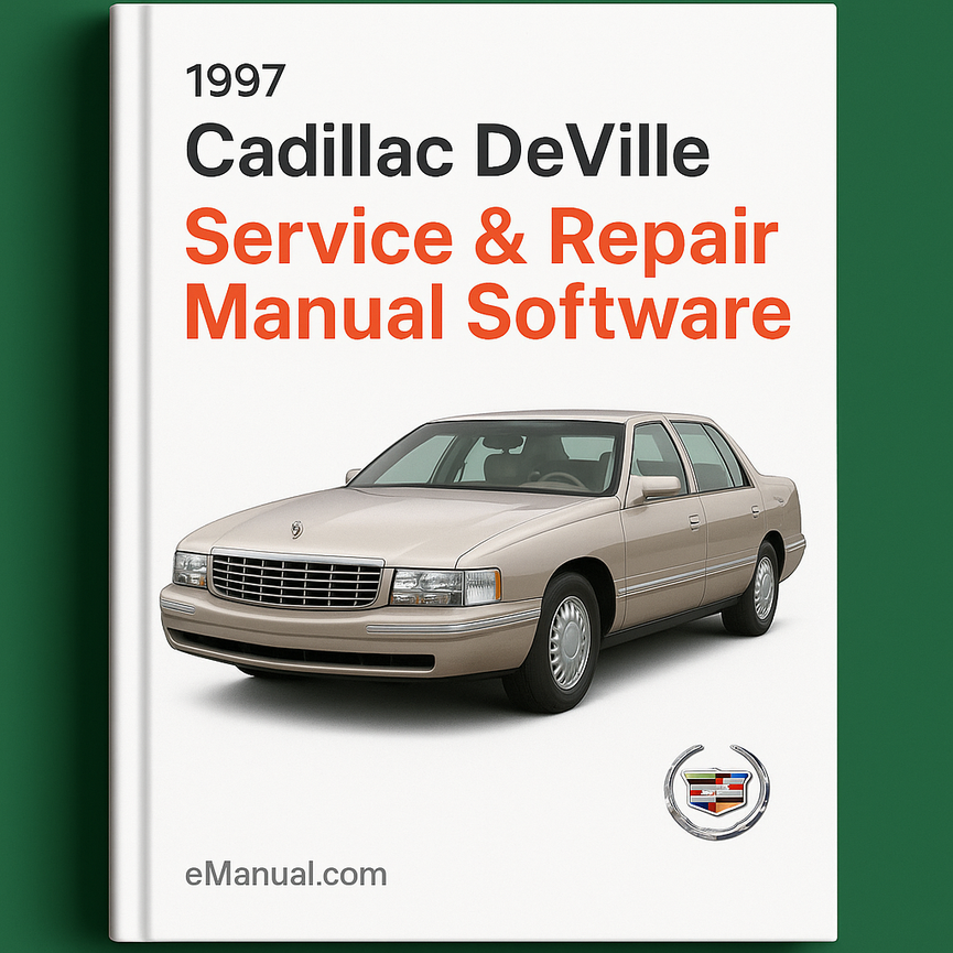 1997 Cadillac Deville Service & Repair Manual Software