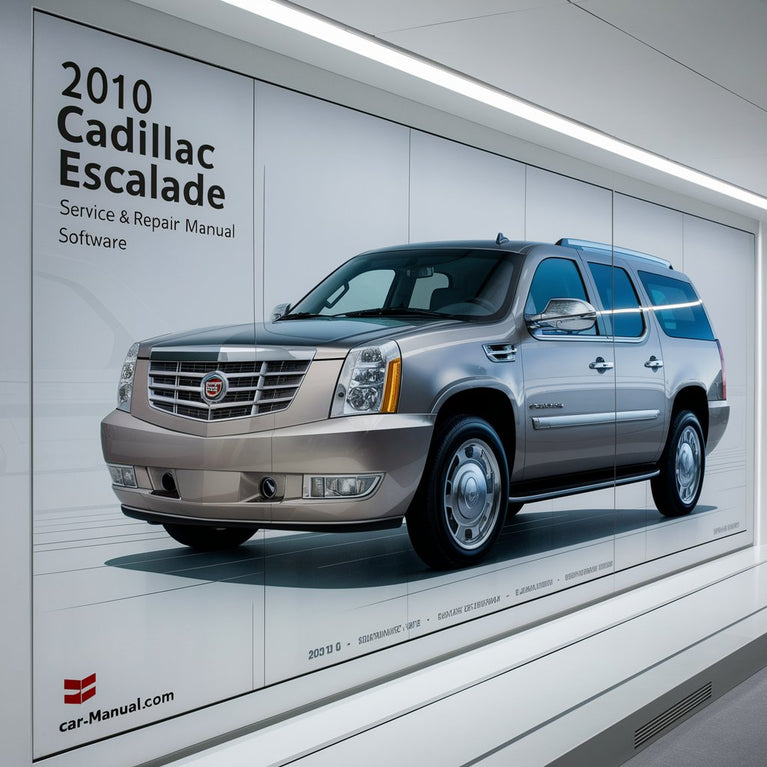 2010 Cadillac Escalade Manual de servicio y reparación Software Descargar PDF