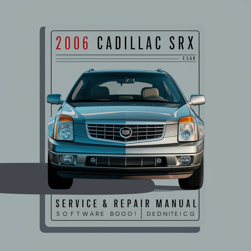 Software del manual de reparación y servicio Cadillac SRX 2006