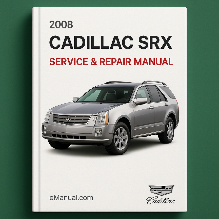 Software del manual de reparación y servicio Cadillac SRX 2008