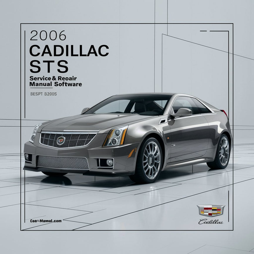 2006 Cadillac STS Manual de servicio y reparación Software Descargar PDF