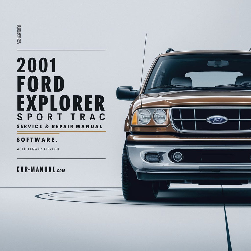 2001 Ford Explorer Sport Trac Service & Repair Manual Software