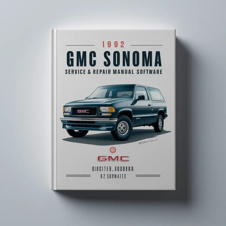 1992 GMC Sonoma Service & Repair Manual Software