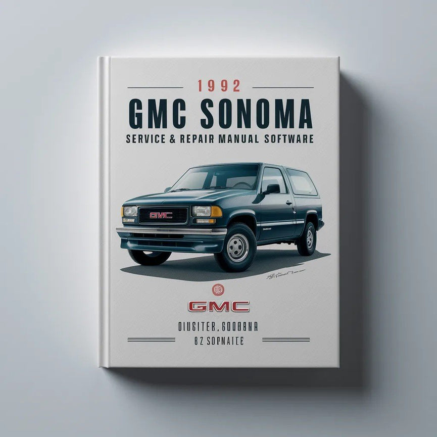 1992 GMC Sonoma Service & Repair Manual Software PDF Download