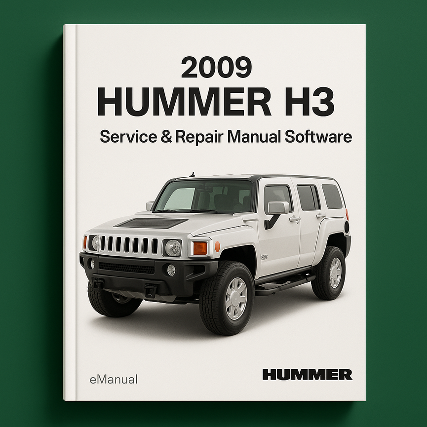 2009 Hummer H3 Service- und Reparaturhandbuch-Software PDF-Download