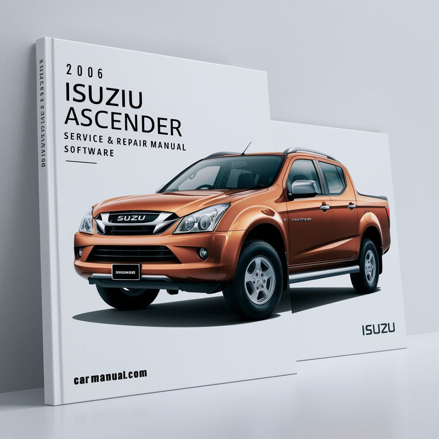 2006 Isuzu Ascender Manual de servicio y reparación Software Descargar PDF