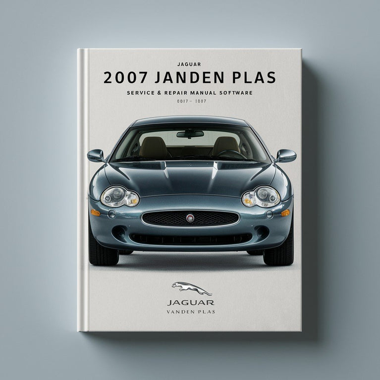 2007 Jaguar Vanden Plas Service & Repair Manual Software