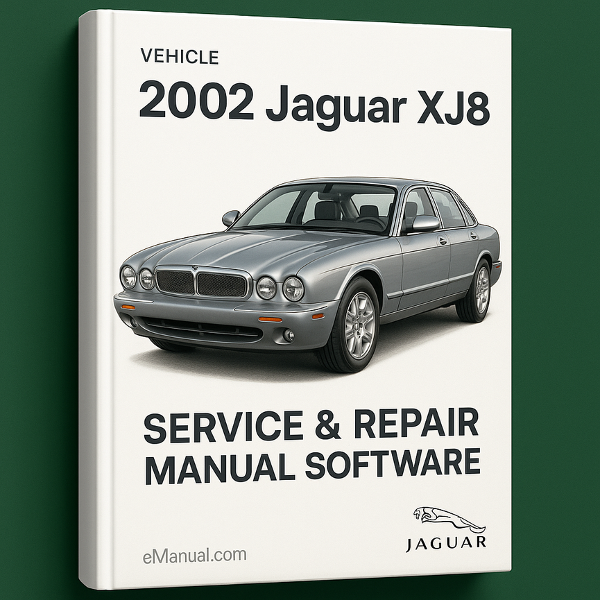 2002 Jaguar XJ8 Service & Repair Manual Software