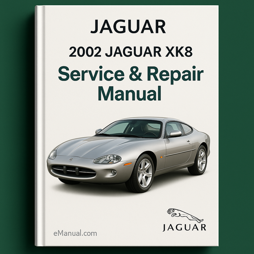 2002 Jaguar XK8 Service & Repair Manual Software
