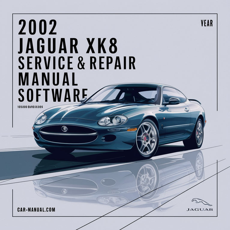 2002 Jaguar XK8 Service & Repair Manual Software