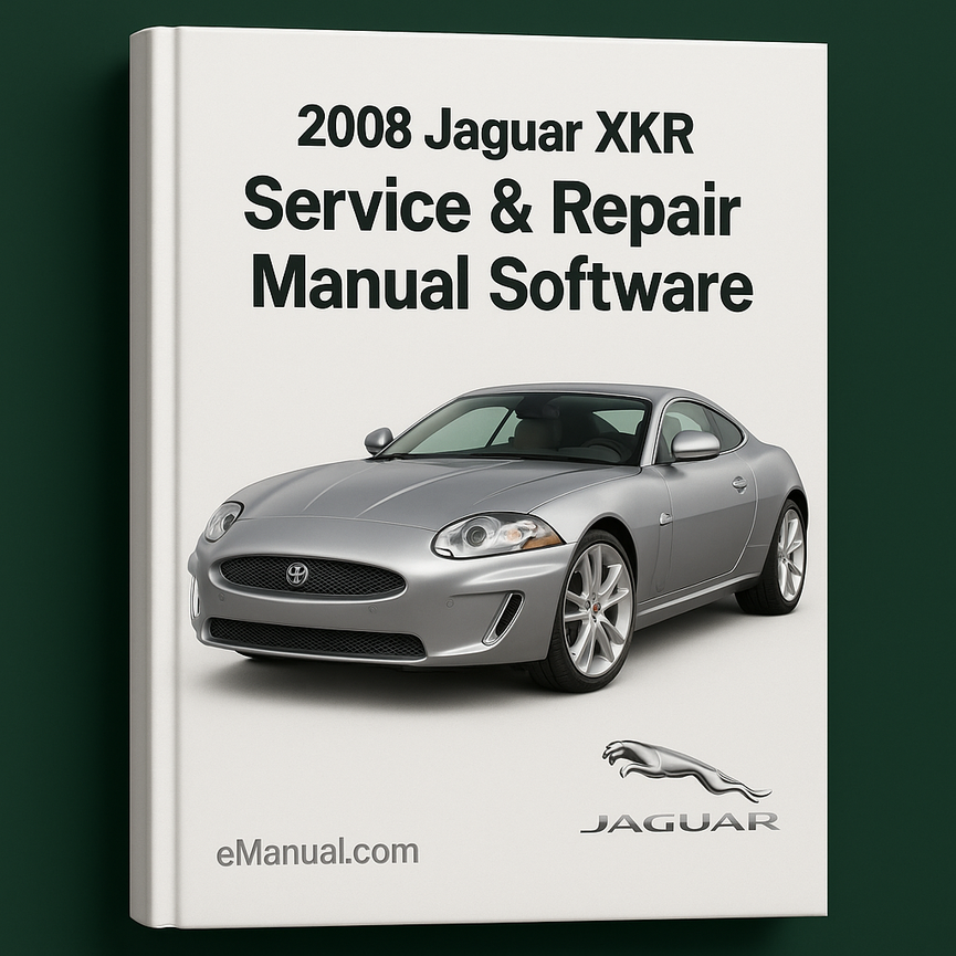 2008 Jaguar XKR Service & Repair Manual Software
