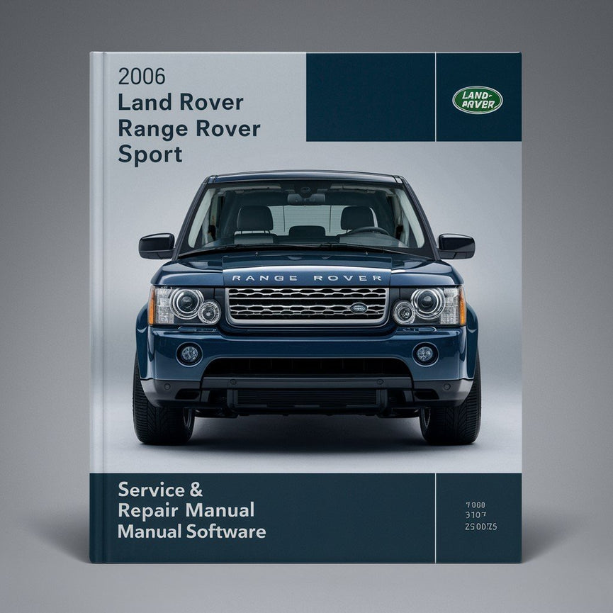 2006 Land Rover Range Rover Sport Service- und Reparaturhandbuch-Software