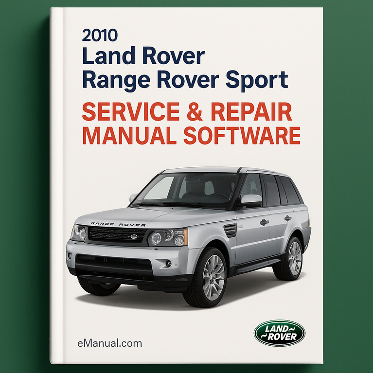 Software del manual de reparación y servicio Land Rover Range Rover Sport 2010