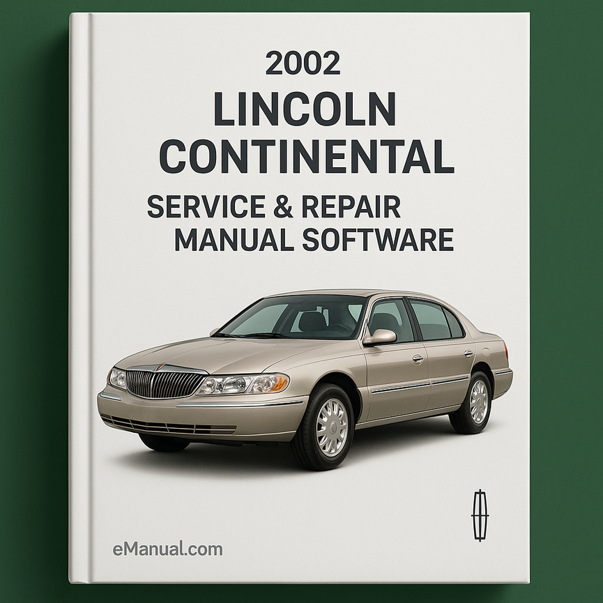 2002 Lincoln Continental Service & Repair Manual Software