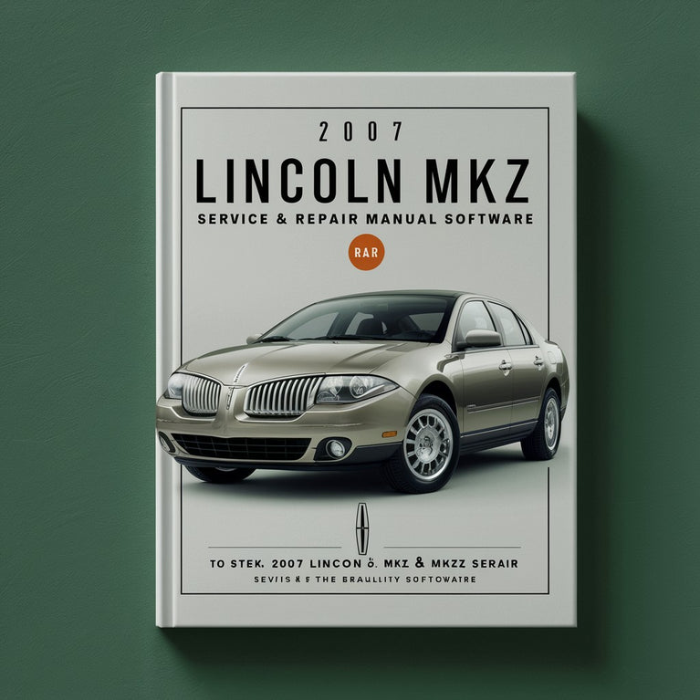 2007 Lincoln MKZ Service & Repair Manual Software