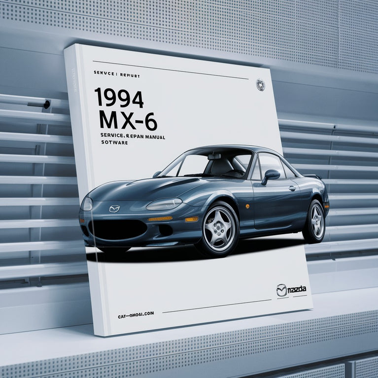 1994 Mazda MX-6 Service & Repair Manual Software