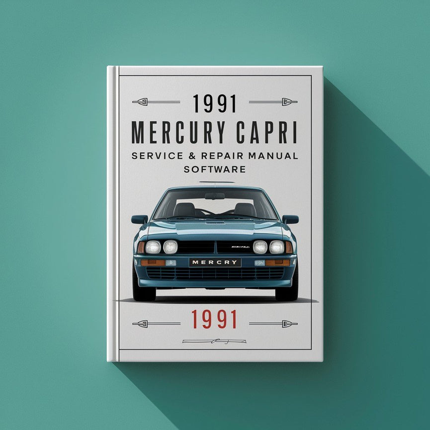 1991 Mercury Capri Service & Repair Manual Software PDF Download
