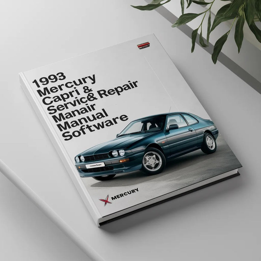 1993 Mercury Capri Service & Repair Manual Software PDF Download