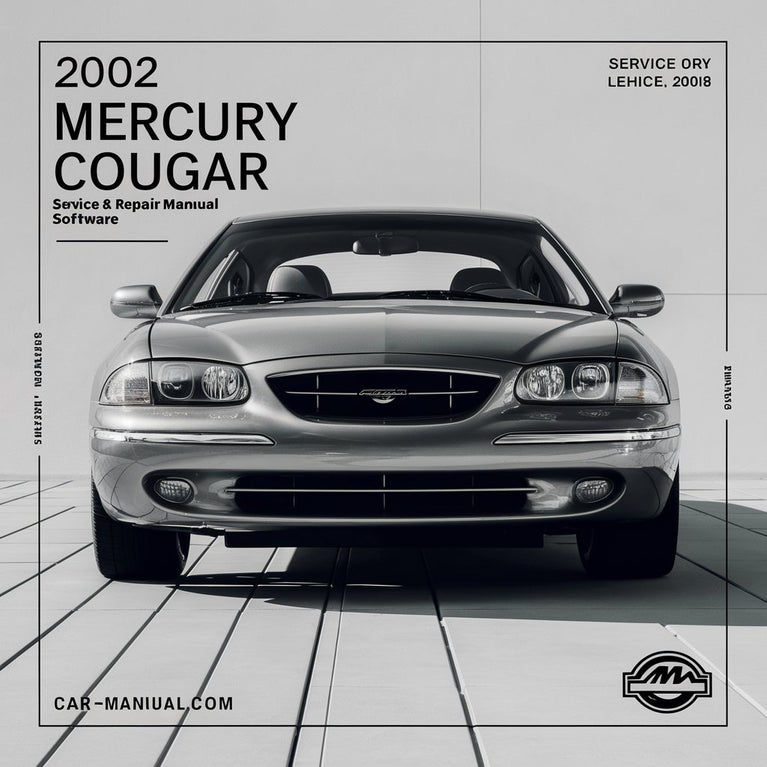 2002 Mercury Cougar Service & Repair Manual Software