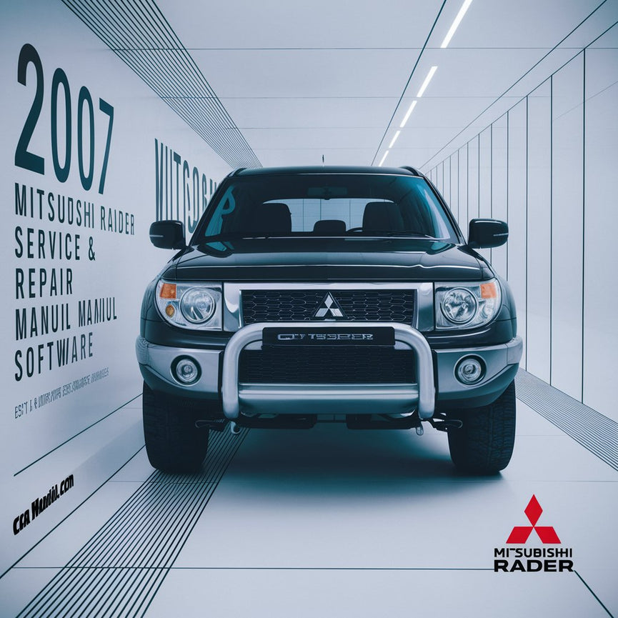 2007 Mitsubishi Raider Service & Repair Manual Software