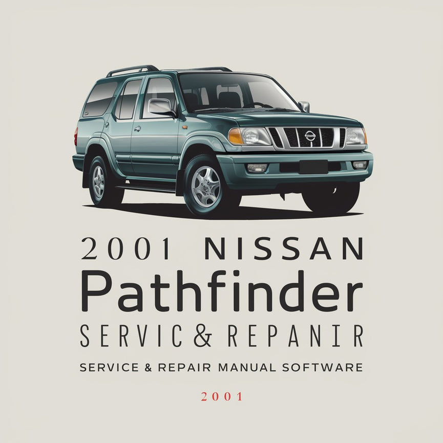 Software del manual de servicio y reparación del Nissan Pathfinder 2001