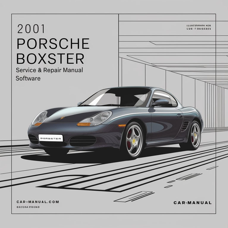 2001 Porsche Boxster Service & Repair Manual Software